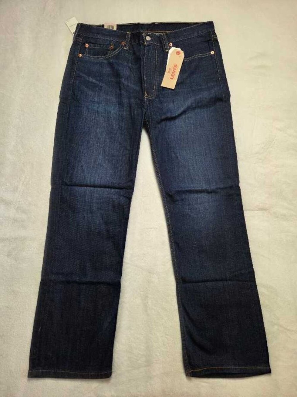 New 36x30 Levi's 514 Classic straight fit jeans in Shoestring dark wash denim